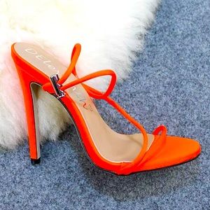 Orange heels